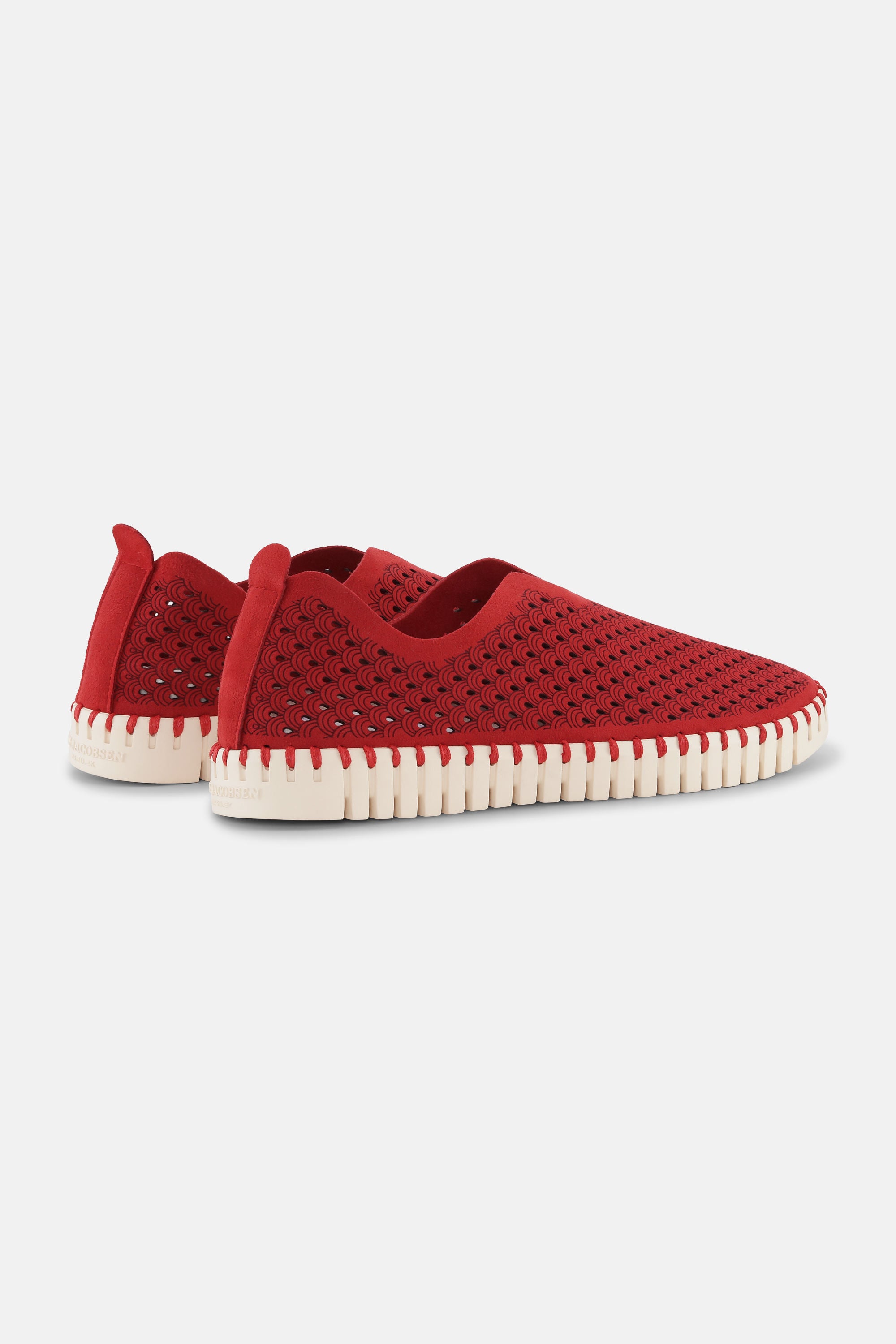 Tulip Slipper - Deep Red
